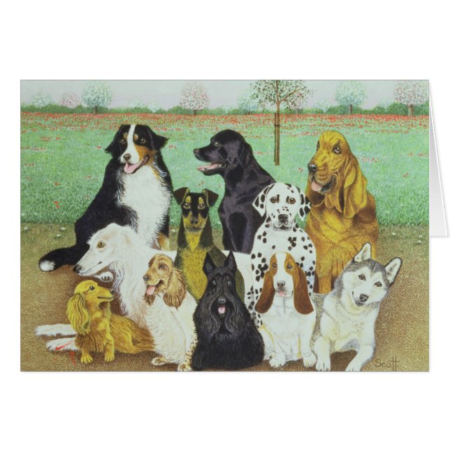 Hundeuhr (Vorderseite (Horizontal))