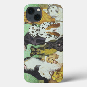 Hundeuhr iPhone 13 Hülle