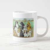 Hundeuhr Jumbo-Tasse (Rechts)