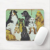 Hundeuhr Mousepad (Mit Mouse)