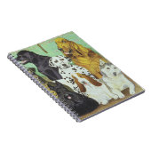 Hundeuhr Notizblock (Rechte Seite)