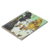 Hundeuhr Notizblock (Linke Seite)