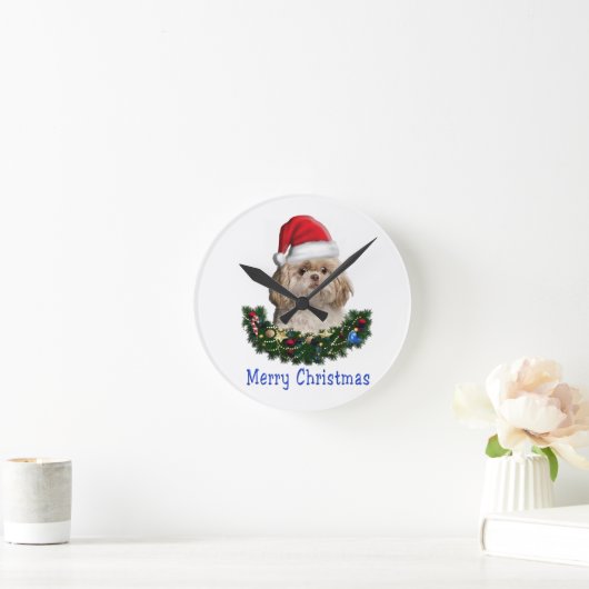 Hundeuhr Runde Wanduhr (Zuhause)