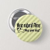Hundeumarmungen Button (Vorne & Hinten)