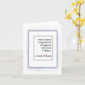 Hundeverlust, Beileid, Gedächtnis, der beste Freun Karte (Gelbe Blume)