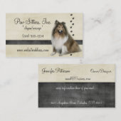 HundeVisitenkarte:: Collie Visitenkarte (Vorne/Hinten)