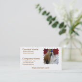 HundeVisitenkarten Shih Tzu Visitenkarte (Stehend Vorderseite)