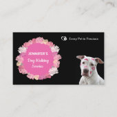 Hundewalker/ Sitzplatzkarte Visitenkarte (Vorderseite)