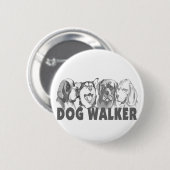 Hundewanderer Button (Vorne & Hinten)