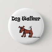 Hundewanderer Button (Vorderseite)