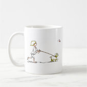Hundewanderer Kaffeetasse (Links)