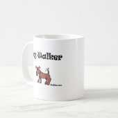 Hundewanderer Kaffeetasse (Vorderseite Links)