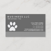 Hundewanderer vergütet Programm Treuekarte (Rückseite)