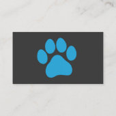 Hundewanderkarte/Visitenkarte Visitenkarte (Rückseite)