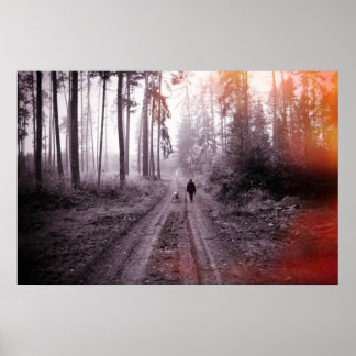 Hundewanderung Poster