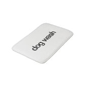 Hundewäsche-Bad-Matte Badematte (Schrägansicht)