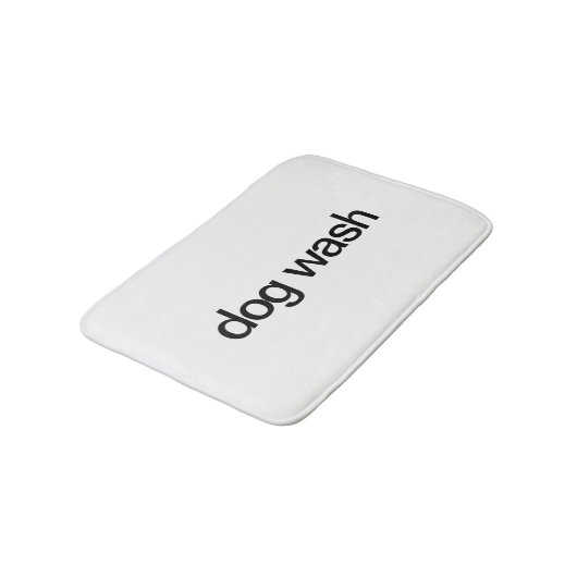 Hundewäsche-Bad-Matte Badematte (Schrägansicht)