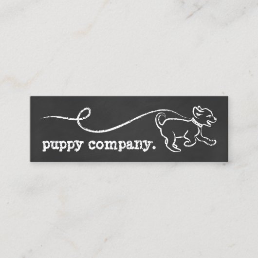 HUNDEweg-KREIDE-Loyalitätsprogramm Treuekarte (Vorderseite)