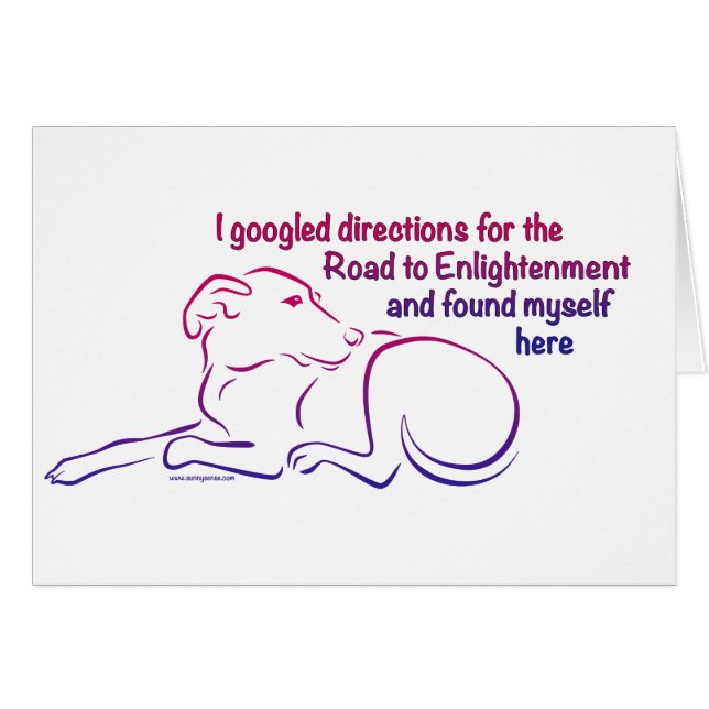 Hundeweg zur Erleuchtung (Vorderseite (Horizontal))