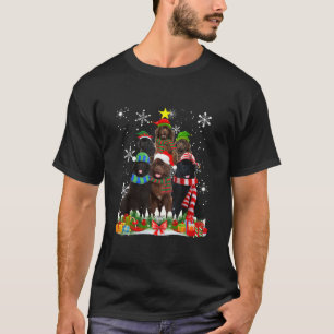 Hundeweihnachtsbaum-T - Shirt