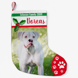 HundeweihnachtsStrümpfe - personalisierte Familie Kleiner Weihnachtsstrumpf