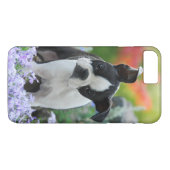 Hundewelpe Bostons Terrier Case-Mate iPhone Hülle (Rückseite (Horizontal))