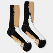 Hundewelpe Feet Vorderpfanne hinten Socken (Rechts)