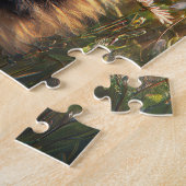 Hundewelpe in einer Blume Puzzle (Seite)