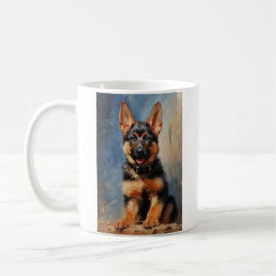 Hundewelpe Kaffeetasse