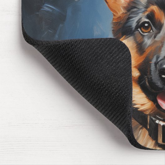 Hundewelpe Mousepad (Ecke)