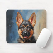 Hundewelpe Mousepad (Mit Mouse)