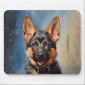 Hundewelpe Mousepad (Vorne)