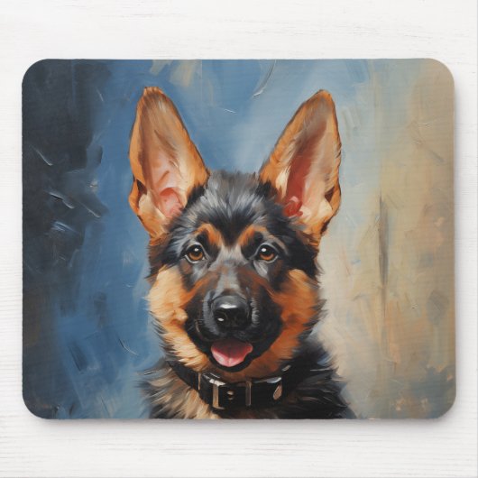 Hundewelpe Mousepad (Vorne)