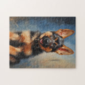 Hundewelpe Puzzle (Horizontal)