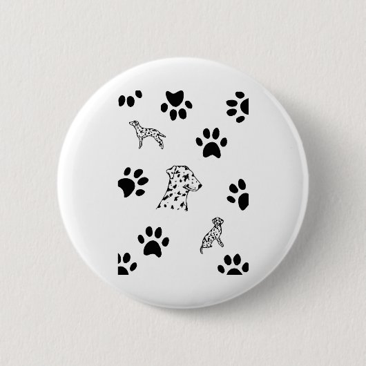 Hundewelpen Button (Vorderseite)