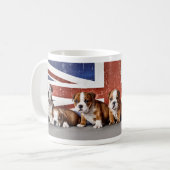 Hundewelpen Kaffeetasse (Vorderseite Links)