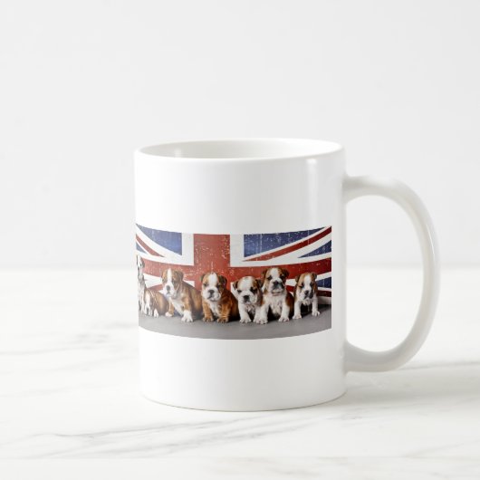 Hundewelpen Kaffeetasse (Rechts)