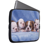 Hundewelpen Laptopschutzhülle (Vorne Rechts)