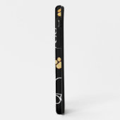 Hundewelpen-Tatze druckt Geschenke für Case-Mate iPhone Hülle (Hinten/Links)