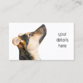 Hundewelpen Visitenkarte (Vorderseite)