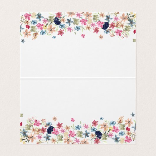 Hundewelpen Visitenkarten (Innenseite Aufgefaltet)