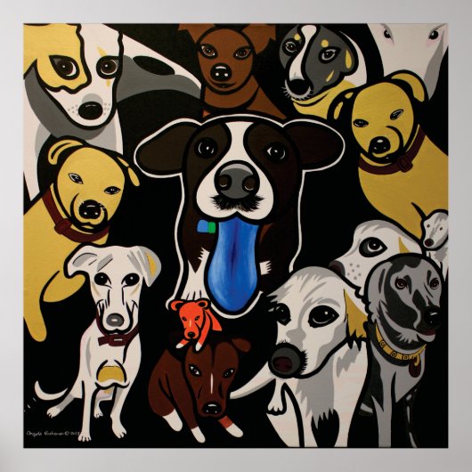 Hundewelt Poster (Vorne)