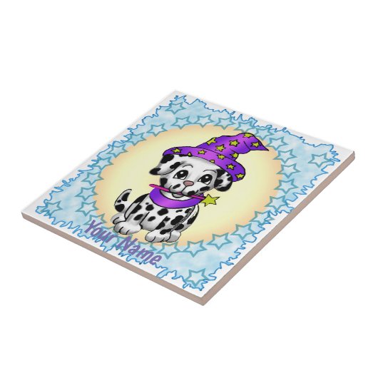 Hundezauberer Fliese (Seite)