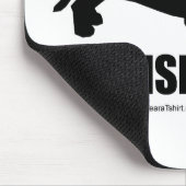 "HUNDEzucht" - DACHSUND - "ICH LIEBE MEIN DACHSUND Mousepad (Ecke)