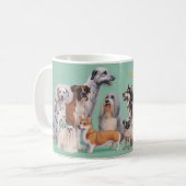 Hundezucht-Diversity Kaffeetasse (Vorderseite Links)