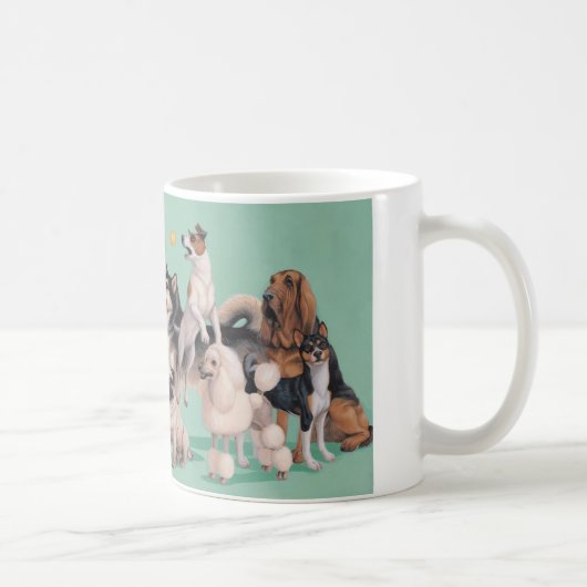 Hundezucht-Diversity Kaffeetasse (Rechts)