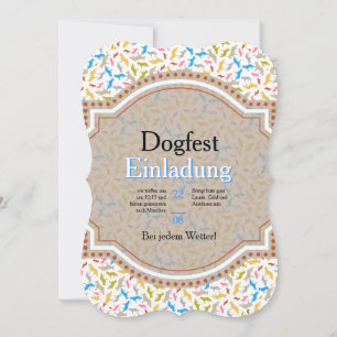 Hundezucht Einladung