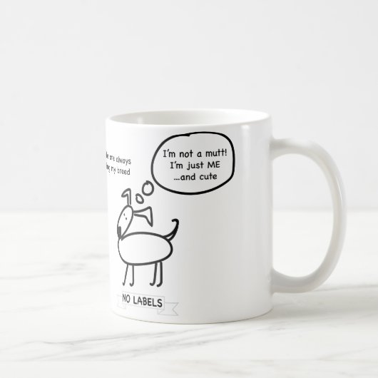 Hundezucht - Köter-Tasse Kaffeetasse (Rechts)