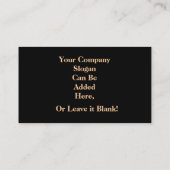 Hundezüchter-Landjunker Visitenkarte (Rückseite)