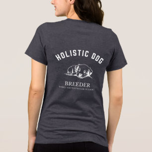 Hundezüchter - Weiße Frauen Tri-Blend Shirt